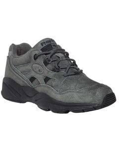 Propet Women's Stability Walker Pewter Suede