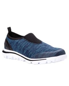 Propet Women's TravelActiv Slip On Blue Heather