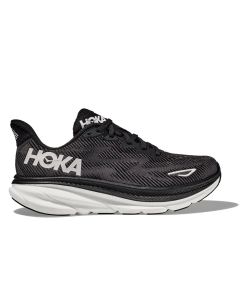 HOKA Women's Clifton 9 Black White