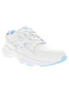 Propet Women's Stability Walker White Light Blue