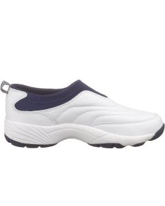 Propet Women's Wash N Wear Slip On II SR White Navy