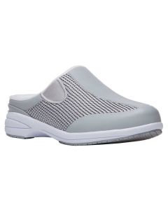 Propet Women's Washable Walker Slide Silver Mesh