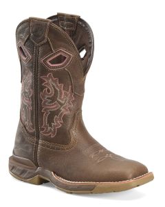 Double H Women's 10 Inch Ari CT Brown