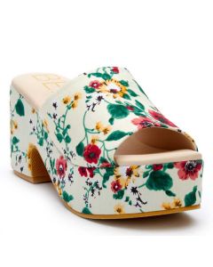 Beach Women's Terry White Floral