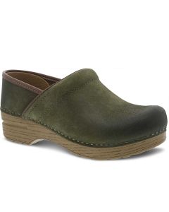 Dansko Women's Professional Green Burnished Nubuck