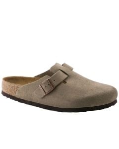 Birkenstock Women's Boston Taupe Suede