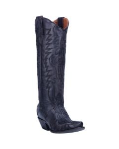 Dan Post Women's Hallie Black Distressed