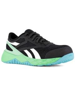 Reebok Work Women's Nanoflex TR Work CT EH SR Black Green