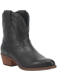 Dingo Women's #Seguaro Leather Bootie Black