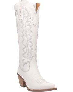 Dingo Women's High Cotton White