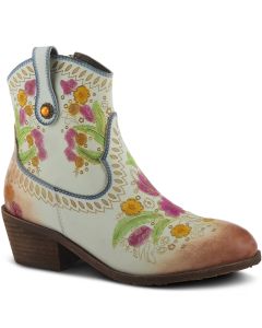 L'Artiste Women's Galop Bootie White