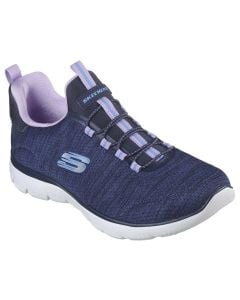 Skechers Women's Summits Fresh Impression Navy Lavender