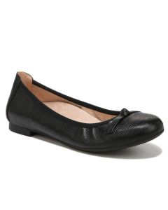 Vionic Women's Amorie Black Wavy Leather